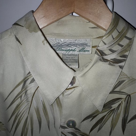 Silk Tropical Short sleeved Men's Shirt XL - Picture 1 of 5